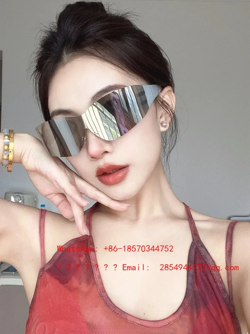 2026    One-piece Sunglasses, Reflective Cycling Glasses, Goggles.