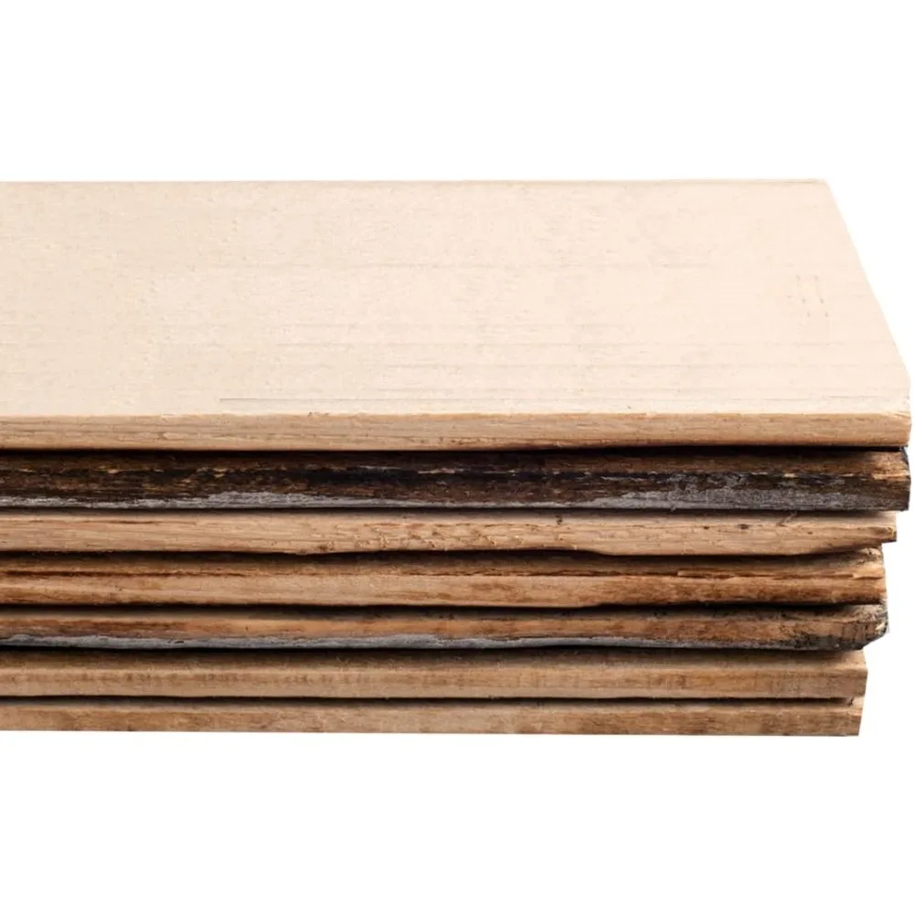Paneles de pared de madera Up Paneling, tablones sólidos reales DIY de fácil aplicación, paneles rústicos de granero recuperados para paredes decorativas, ceja