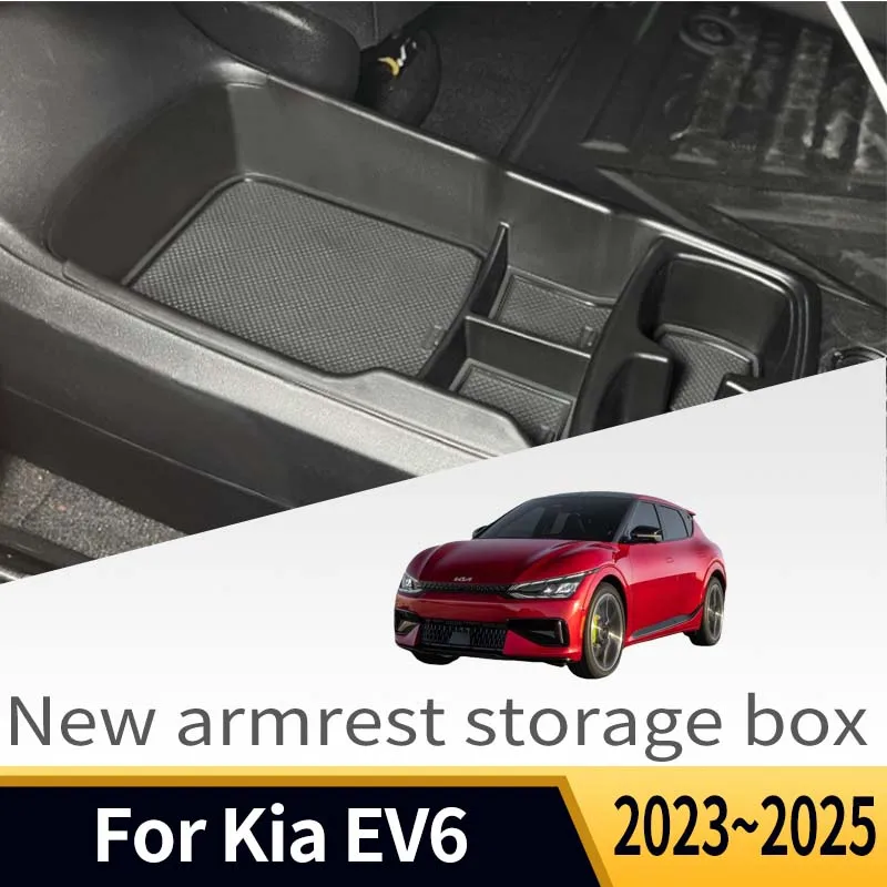 

Auto Parts Suitable For Kia EV6 CV 2023~2025 2024 Car Central Control Armrest Box Storage Box Multifunctional Accessories Tools