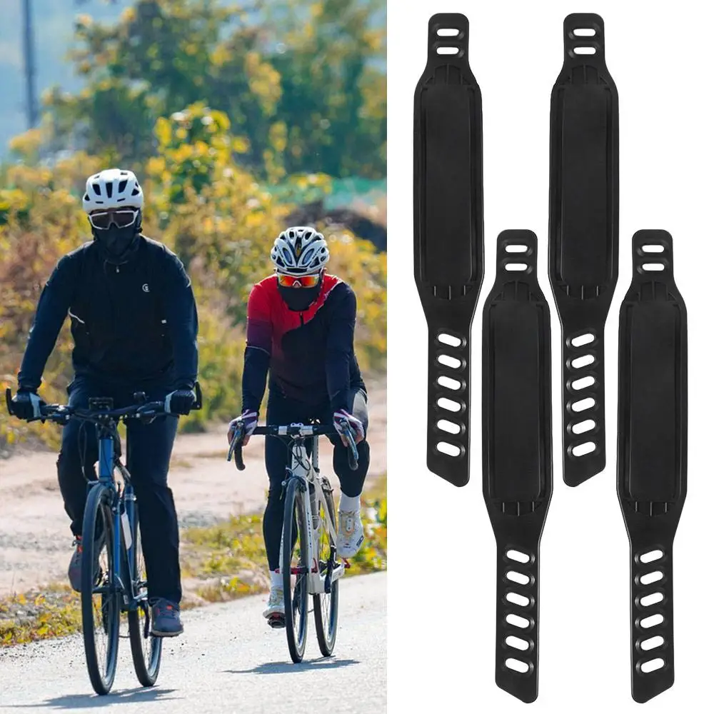 

2Pairs Adjustable Exercise Bike Pedal Straps Detachable Universal Fitness Bike Pedals Durable Widened Cycling Fix Bands