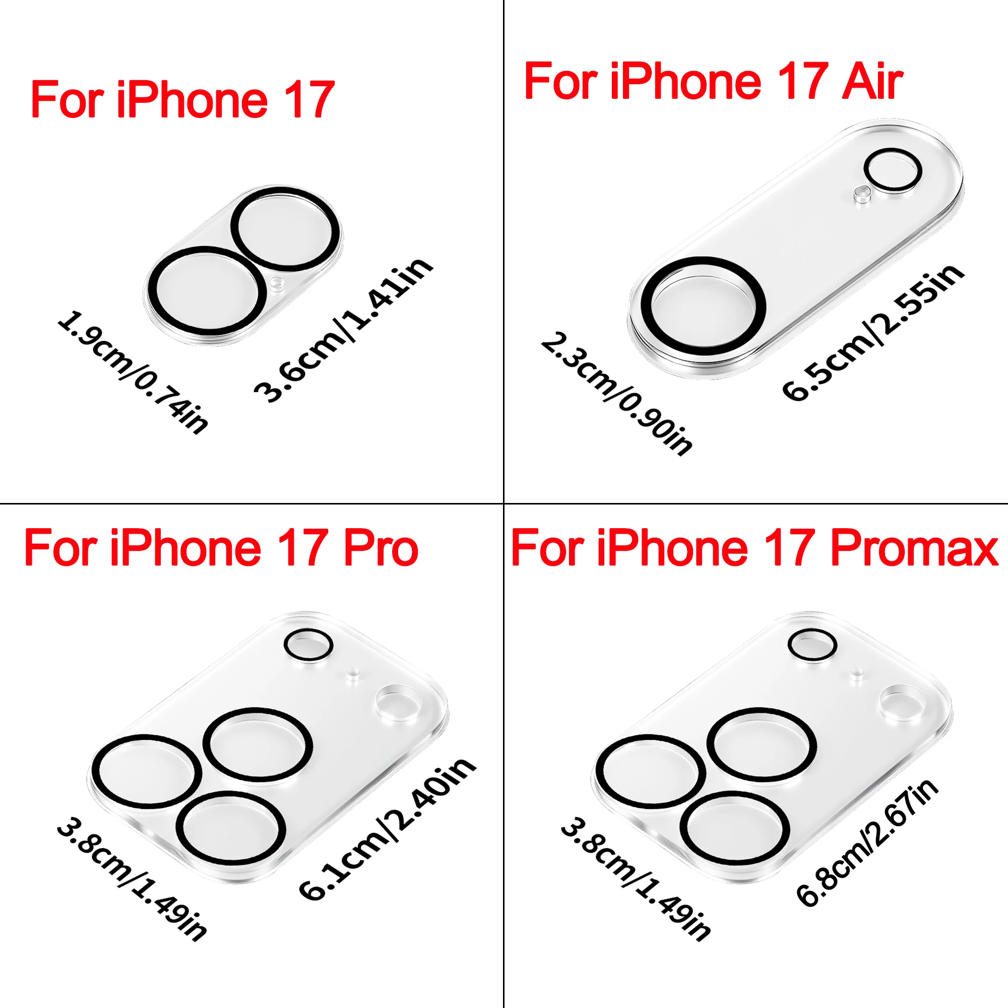 2PCS 9H Tempered Gl…