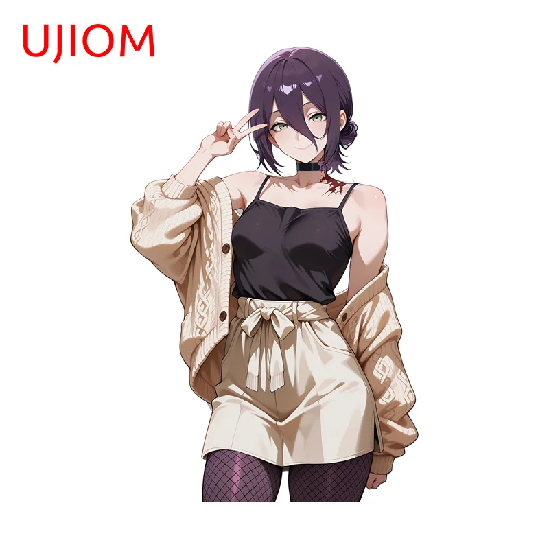 UJIOM Reze Sexy Girl Graphics Wall Sticker Popular Interesting Customizable Graphics Decal Suitable For Decoration Chambre