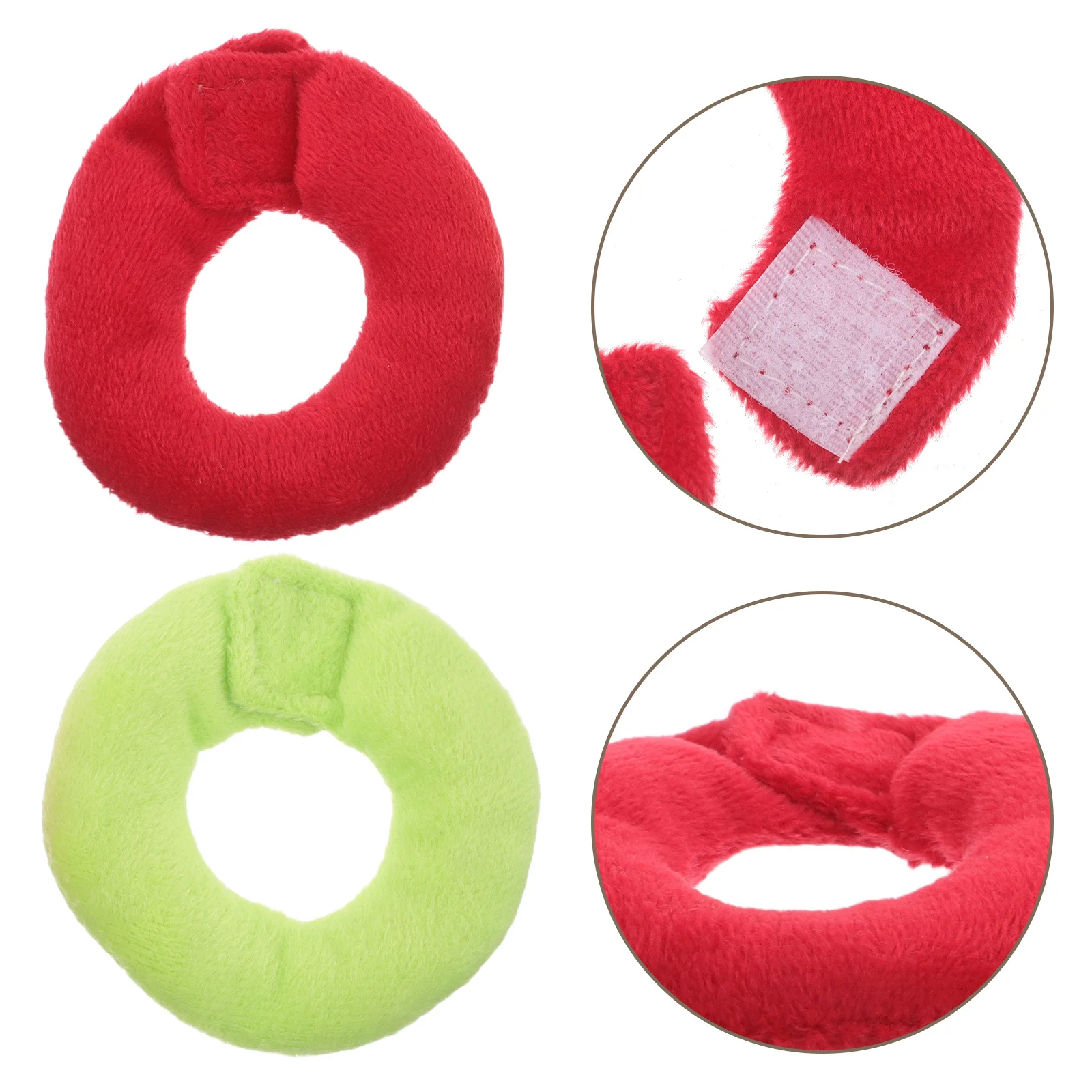 

2Pcs Pet Supply Anti-Bite Collar Safe Adjustable Design for Surgery Recovery Guinea Pigs Birds Parrots Hamsters