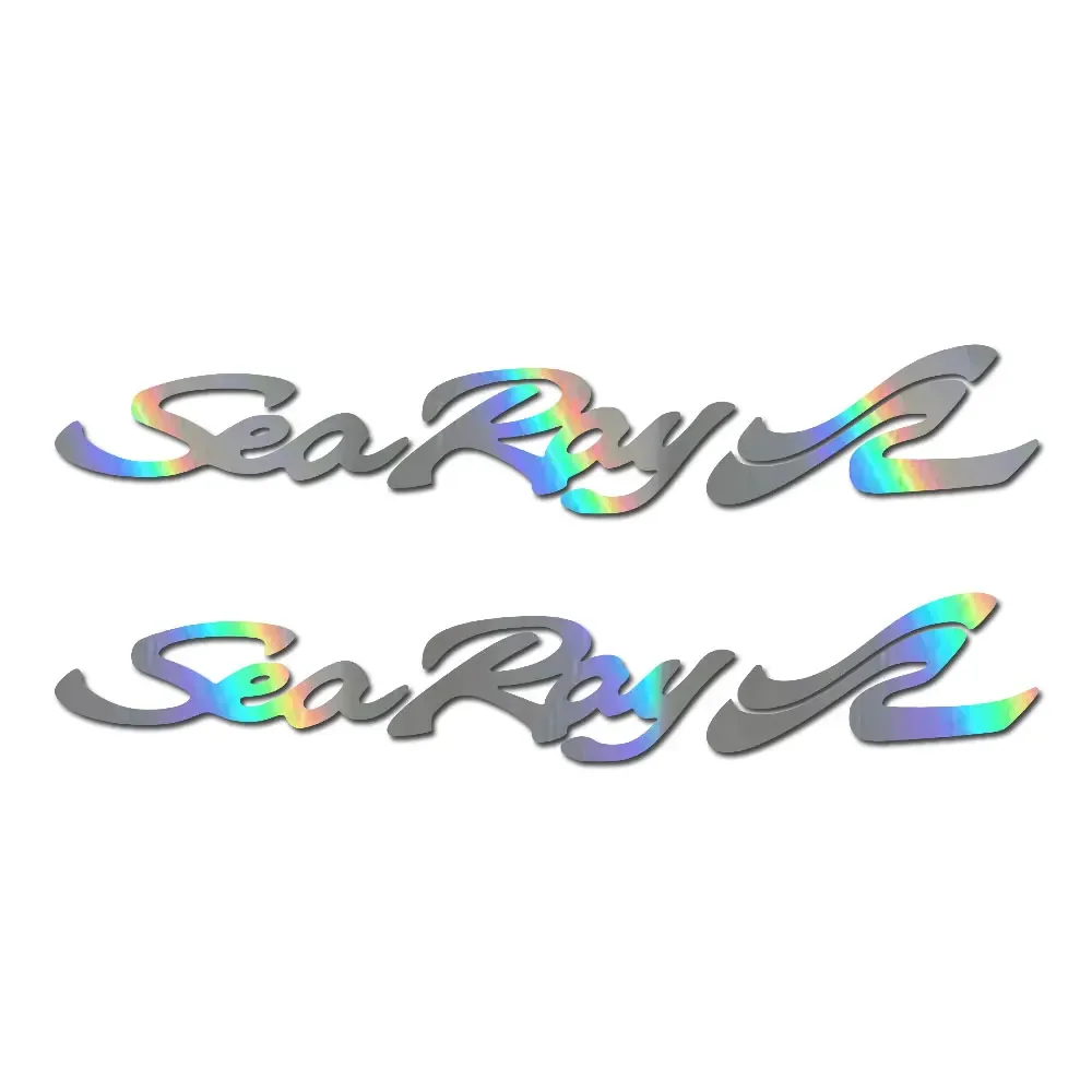 For Sea Ray Fishing Boats Die Cut Vinyl Decal High Quality Outdoor Sticker Boat Car