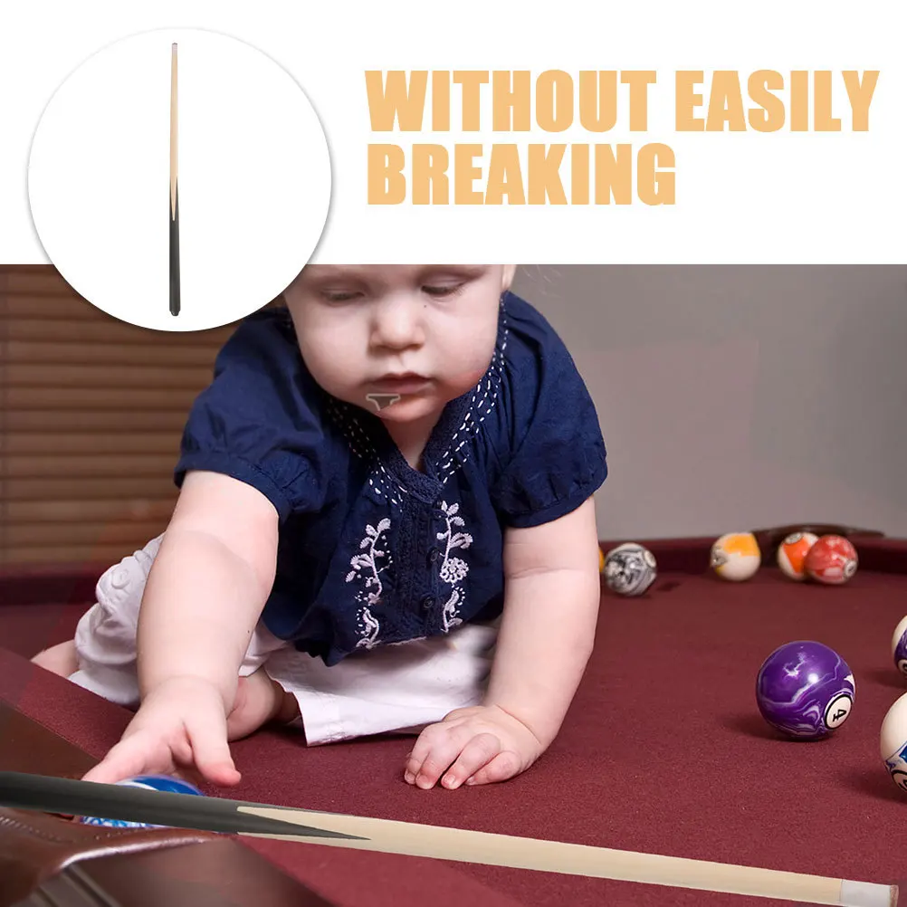 3 قطعة عصا تجمع صغيرة عصا البلياردو الصلبة قصيرة 48 سنتيمتر ممارسة قضيب عصا البلياردو أداة البلياردو #3