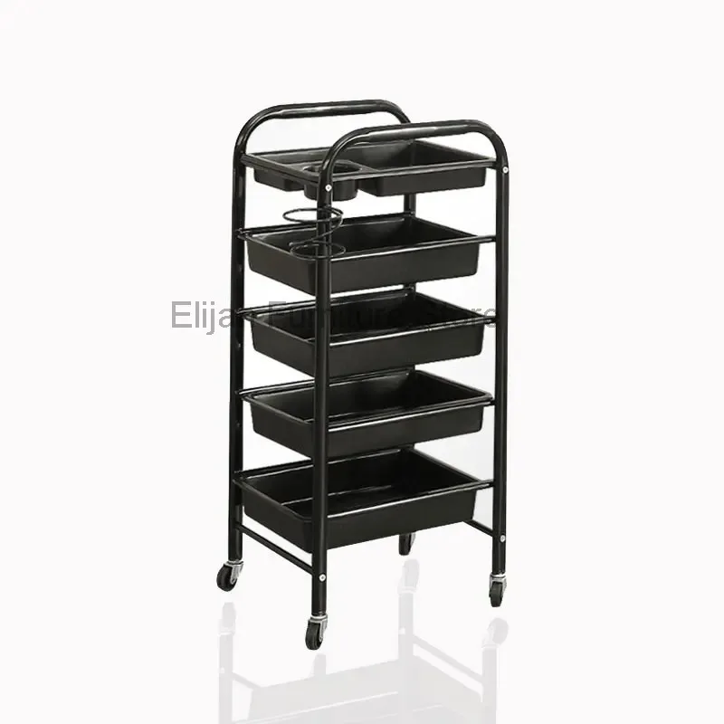 Penata Kosmetik Salon Trolly Desainer Minuman Makeup Salon Trolly Peralatan Manikur Wagen Mit Rollen Furnitur Kecantikan YN50ST