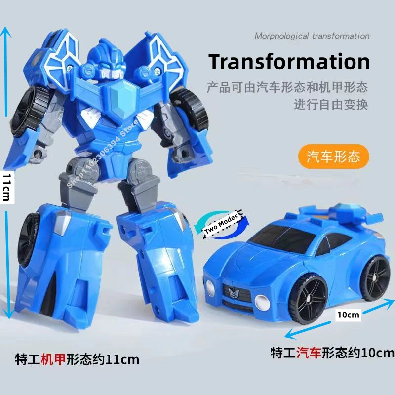 MiniForce X Weapon Mini Force Agent Transformation Action Figures With Sound and Light Watch Deformation Robots Kids Toys Gifts
