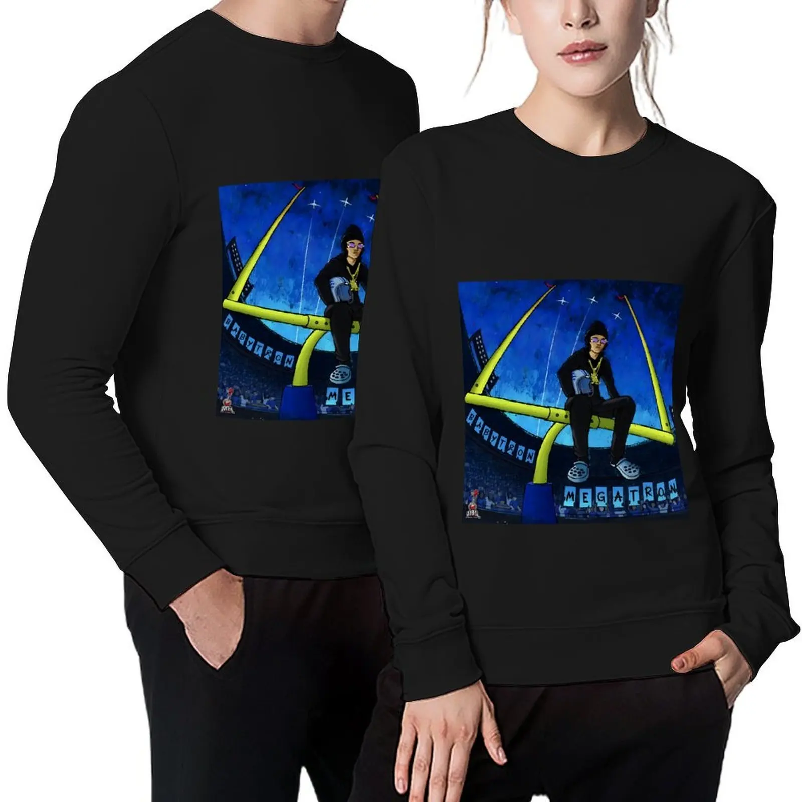 

Babytron Megatron Album Cover Pullover clothes for men korean style clothes men's autumn clothes korean hoody