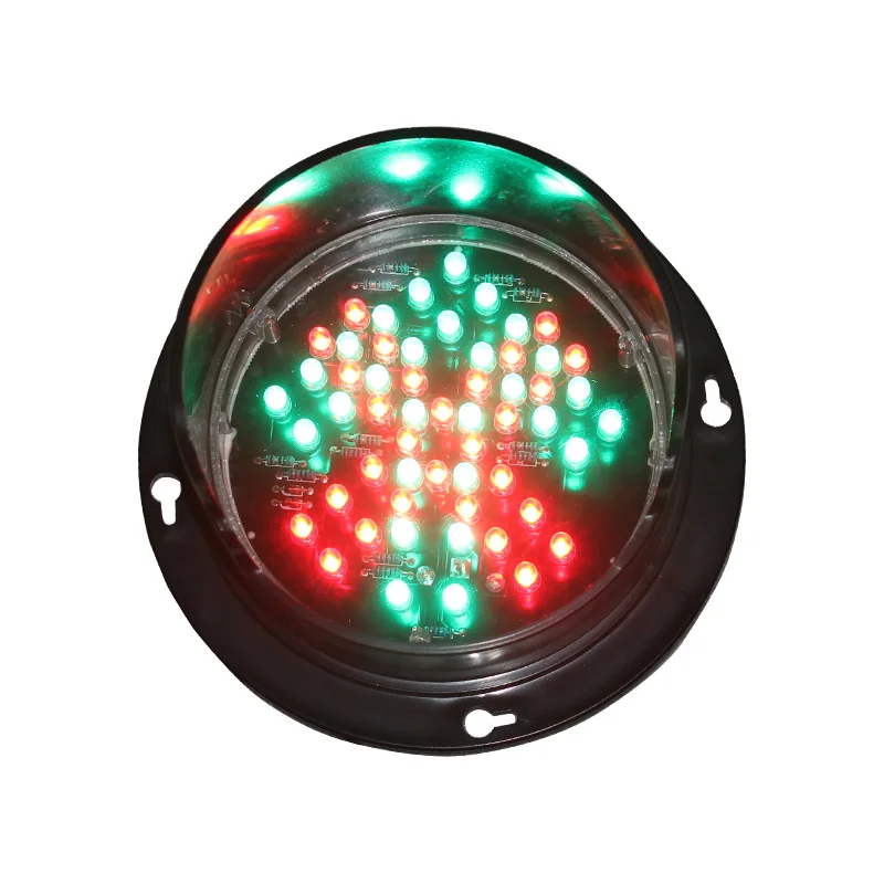 100 mm DC12V DC24V LED Rode Kruis Groene Pijl Parkeerplaats Wassignaallicht