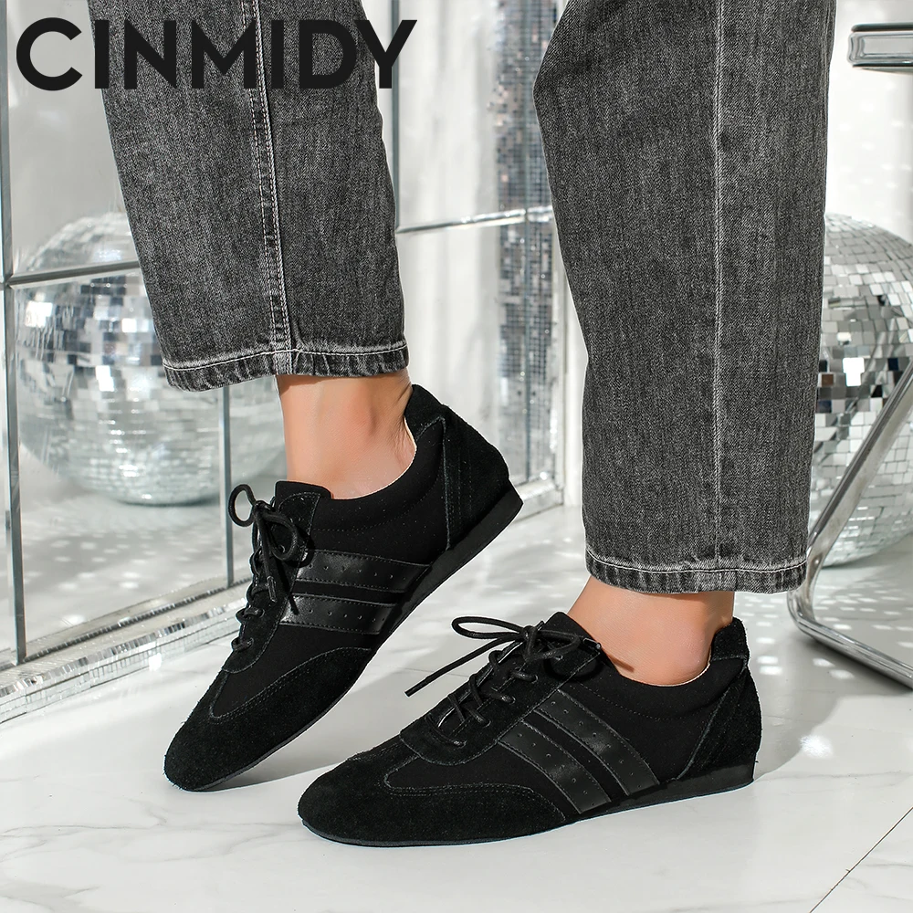 

Горячая распродажа: Черные кожаные мужские танцевальные туфли с мягкой подошвой, износостойкие, для современного танго и латины, для танцев в помещении, кроссовки