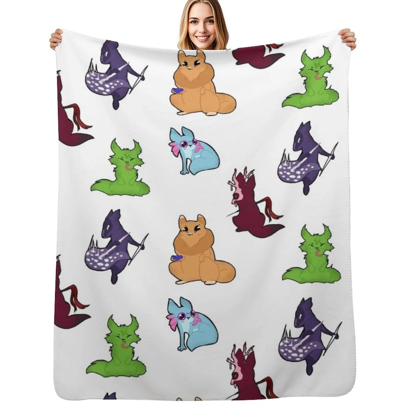 Rain World Downpour [Edition 2] Throw Blanket Picnic Furry blankets ands Vintage Travel Retros Blankets