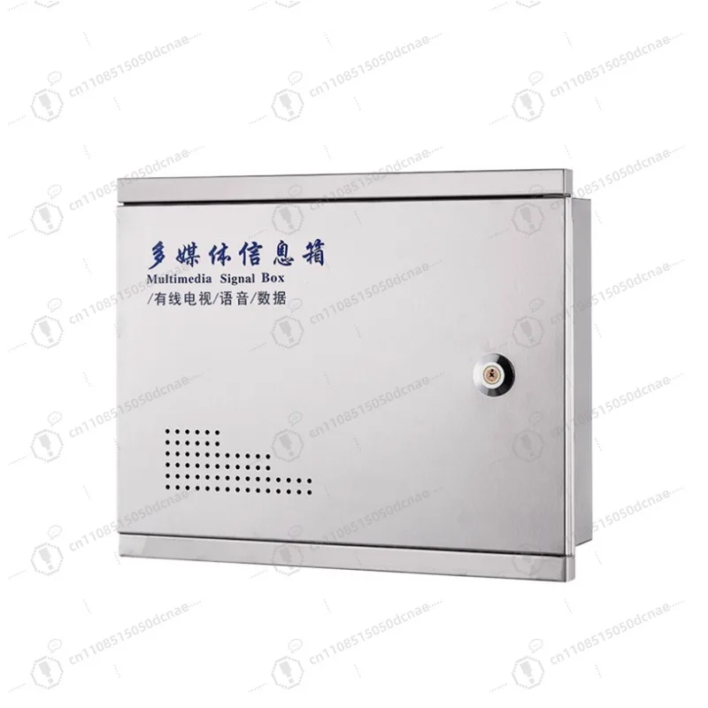Stainless Steel Empty Weak Current Box 400x500x100 Recessed Multimedia Information Junction Distribution Box Wholesale