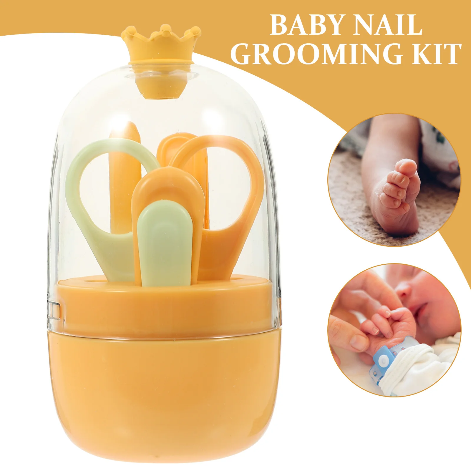 

Infant Products Baby Nail Clipper Set Toddler Newborn Boy Essentials Trimmer Abs Kit