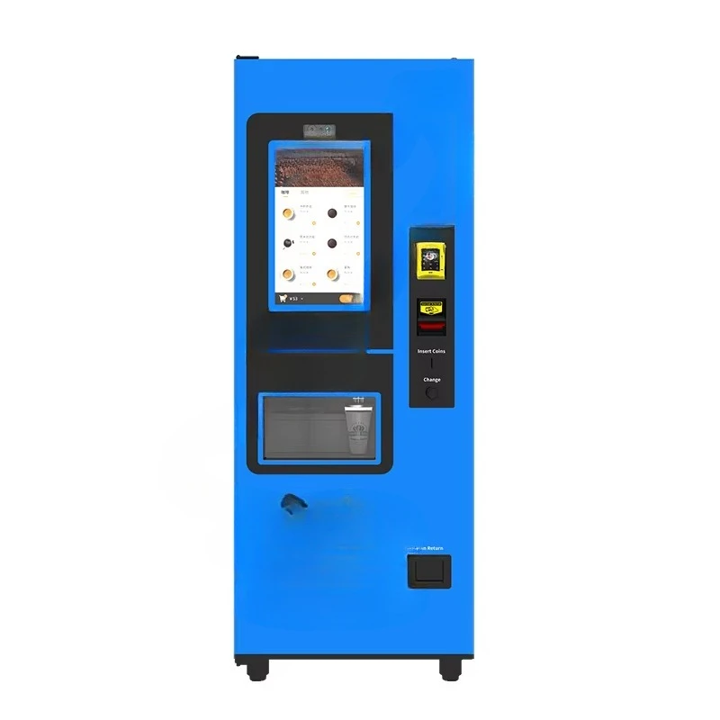 Freshly ground vending machine Coffee machine Public automatic