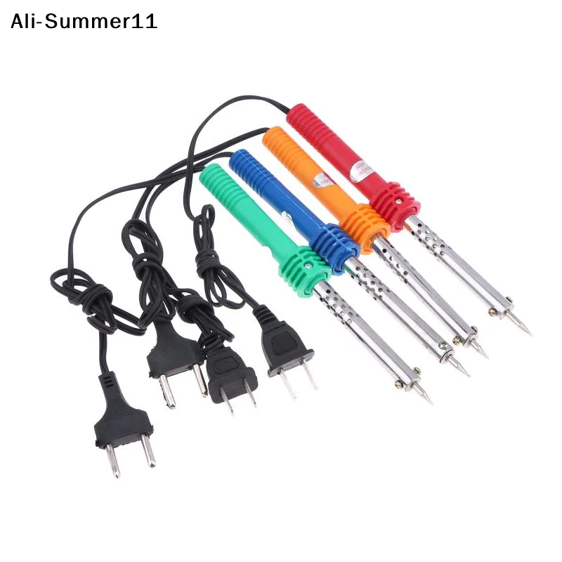 【Jk0】40W Electric Soldering Iron Solder Pen European/American Plugs Soldering Iron Pixel Tools Portable DIY Welding Tools