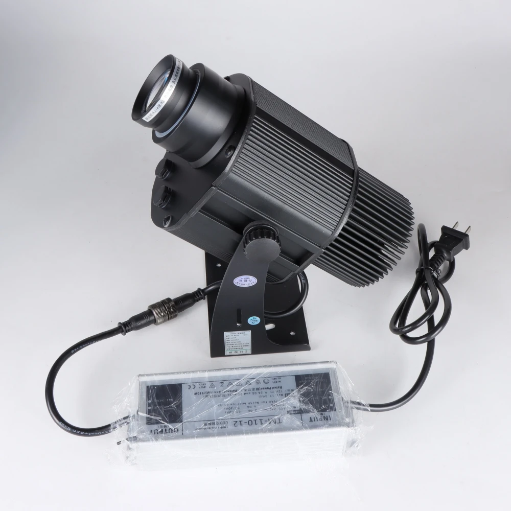 

IP67 Outdoor Indoor 100W Customized Colorful Logo Gobo Projector Light Advertising Rotating Light