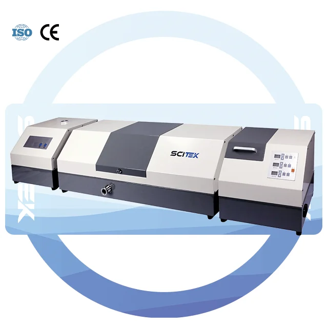 Laser Particle Size Analyzer Wet & Dry Dispersion Method  He-Ne Laser Make Illuminant Automatic Centering for Lab