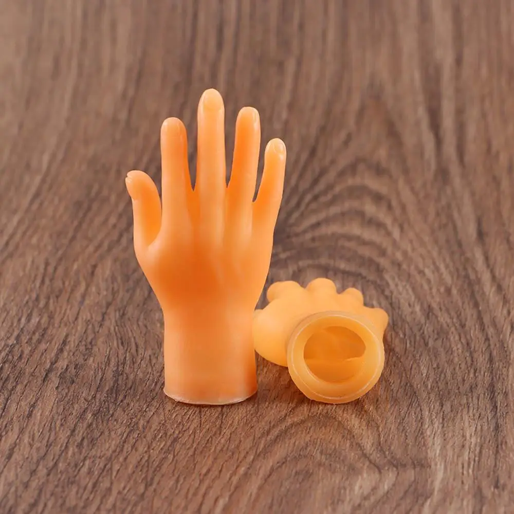 für Kinder für Spiel Lustige Spielzeuge Links Rechts Hand Cartoon Winzige Finger Hände Fingerpuppen Fingerspielzeug Kleines Handmodell