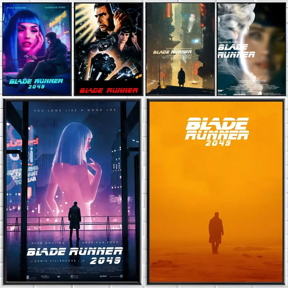 Movie Sci-Fi B-Blade Runner Poster Distinct Home Decor Concepts Chic Indoor Art Pieces