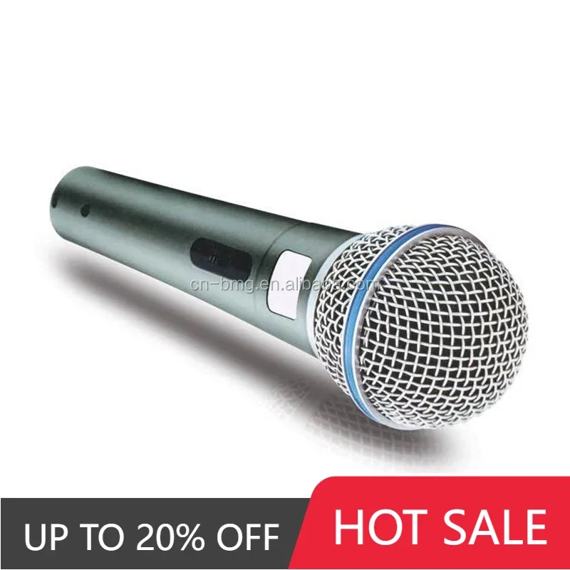 Beta 58A Professional Dynamic Microphone for Vocal/Instrument Application