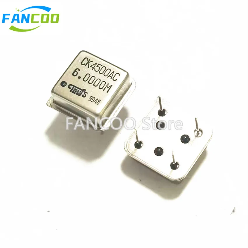 5pcs 6.000MHZ Half size 3.3v 5v CRYSTAL OSCILLATOR OSC DIP-4 6M 6.000M 6.000 6MHZ