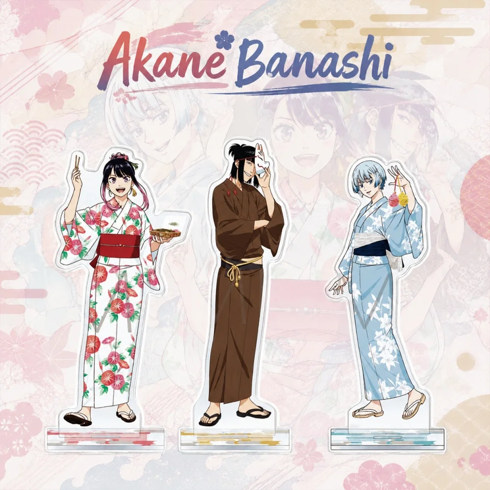 

Akane Banashi Akane Osaki Anime Acrylic Stand Keychain Cosplay Desk Decor Action Figure Collection Model Ornament Fan Gift Chib