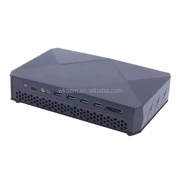 Gaming Mini PC  I7 8709G Radeon RX Vega M GH 4G Graphics NUC 2*HD2.0 2*Mini DP Win10 Discrete Mini PC(WiFi Optional)