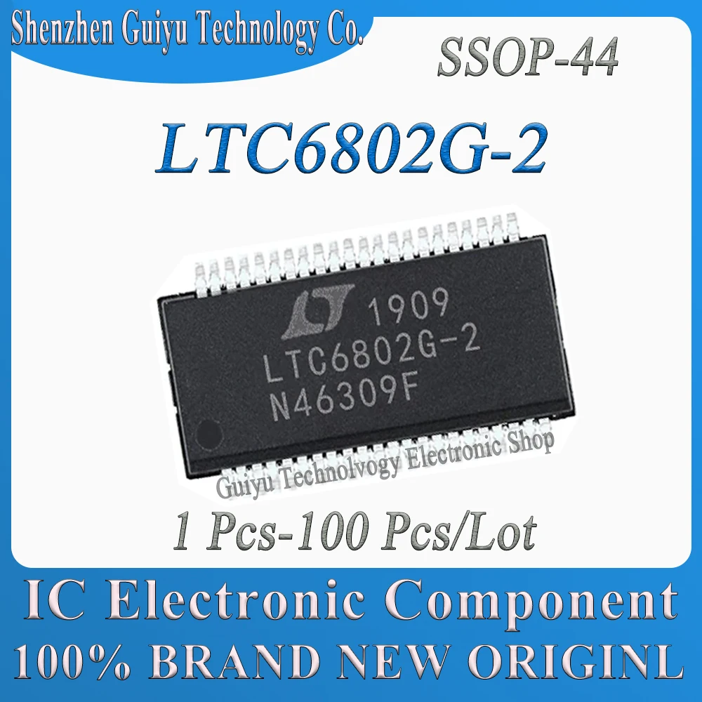 

1 Pcs-100 Pcs/Lot LTC6802G-2 LTC6802G LTC6802 LTC6802 LTC SSOP-44 IC Chip