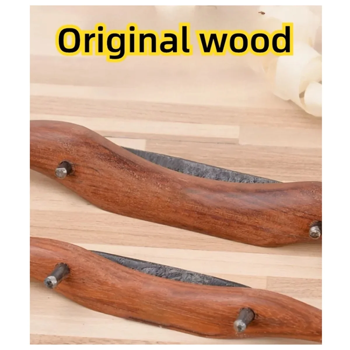 

ABNJ Mini Bird Planer Woodworking Wood DIY Trimming Chamfering Steel Planing Tool Small Spokeshave Plane Sourwood