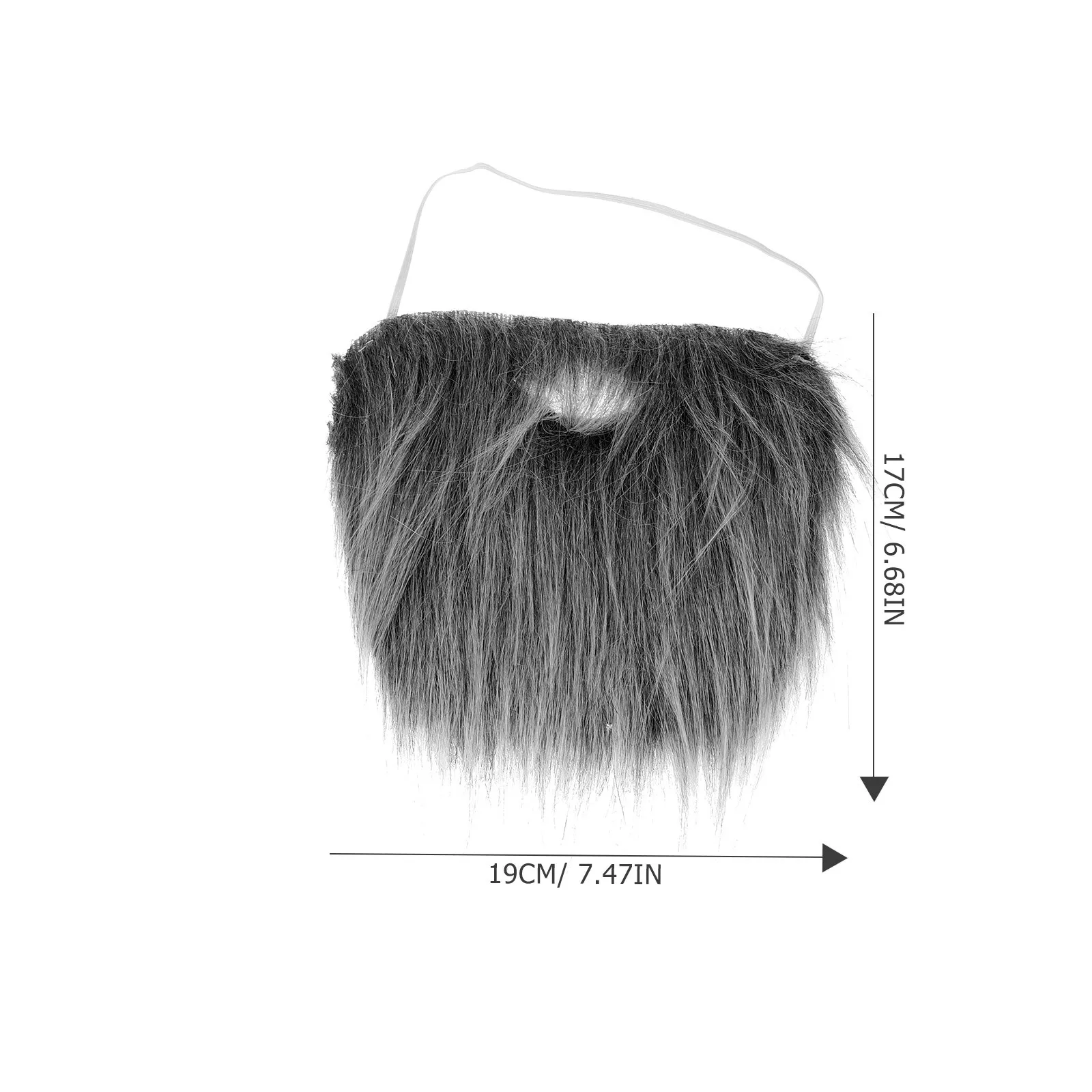 4 szt. Zestaw rekwizytów na imprezę z brodą krasnala, wstępnie przycięte brody gnoma, akcesoria do cosplayu na występy sceniczne, wielokrotnego użytku