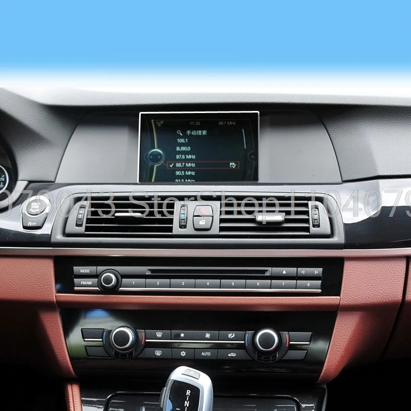 For BMW F07 F10 F11 F18 BMW 5 Series 2016-2010 Car infotainment Navigation Tempered Glass Screen Protector anti-scratch film