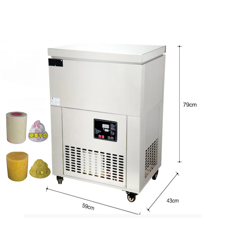High Quality Snow Ice Freeze Maker Machinery Ice Block Freezing Making Machine For Sale