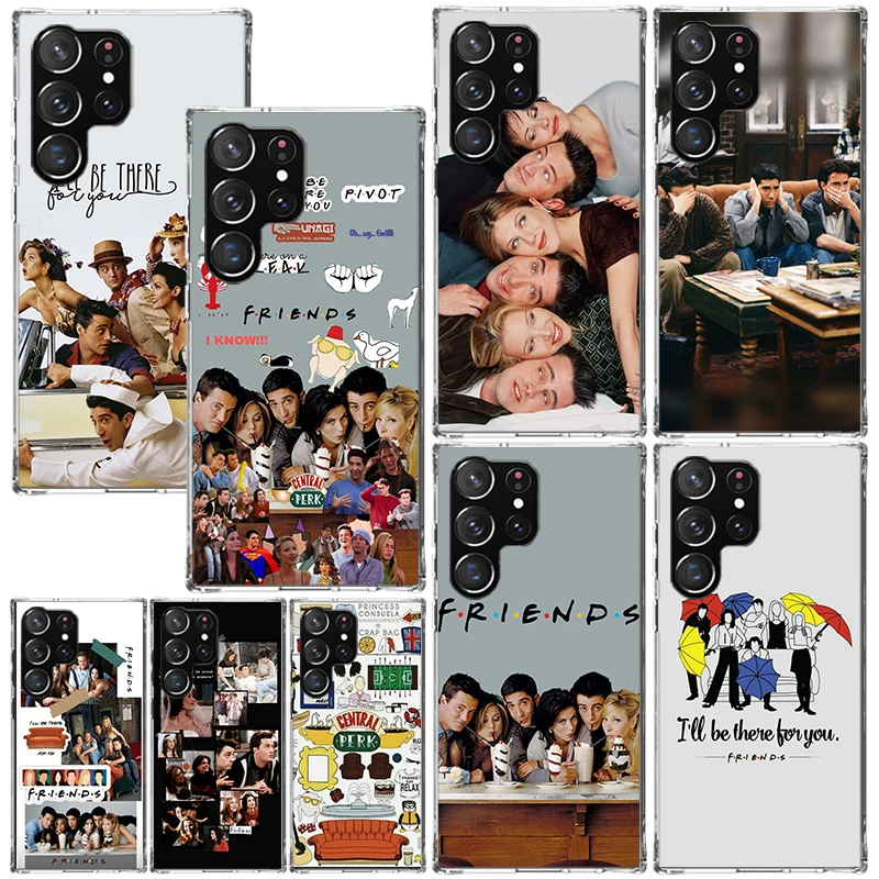 Friends Tv Show Funny Family Phone Case For Samsung Galaxy S26 S25 Edge S24 FE S23 S22 Ultra S21 Plus S20 + Art Fundas Back Cove