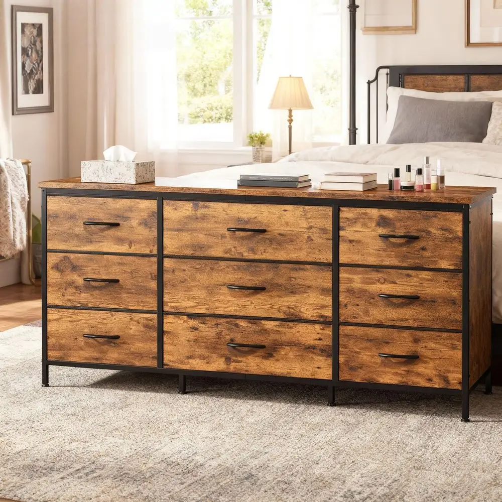 

Комод для спальни, тумба под ТВ на 55-60 дюймов, большой медиацентр, широкий комод для хранения