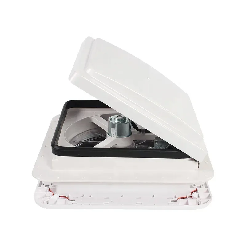 TYTXRV 11''12V CE Certificated 280MM Control with LED Remote Rain Sensor Resistance Exhaust Fan Caravan RV Roof Vent