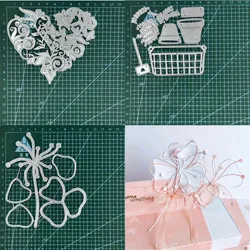 Flower Metal Cutting Dies Stencils For DIY Scrapbooking Decorative Embossing Handcraft Template Making