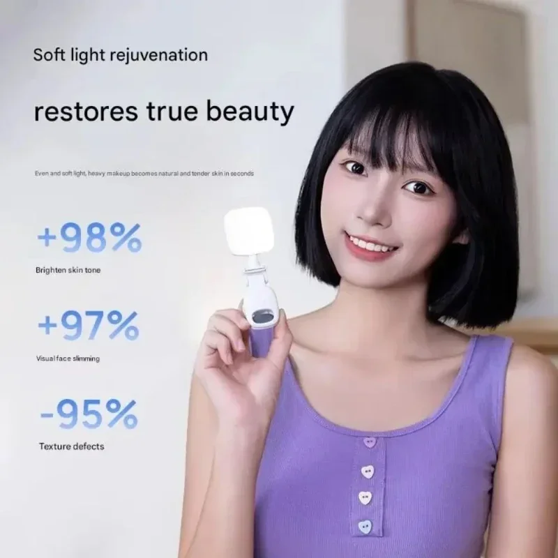 Mini Clip-On LED Light - 3-Color Temperature Adjustable for Phone/DSLR/Laptop