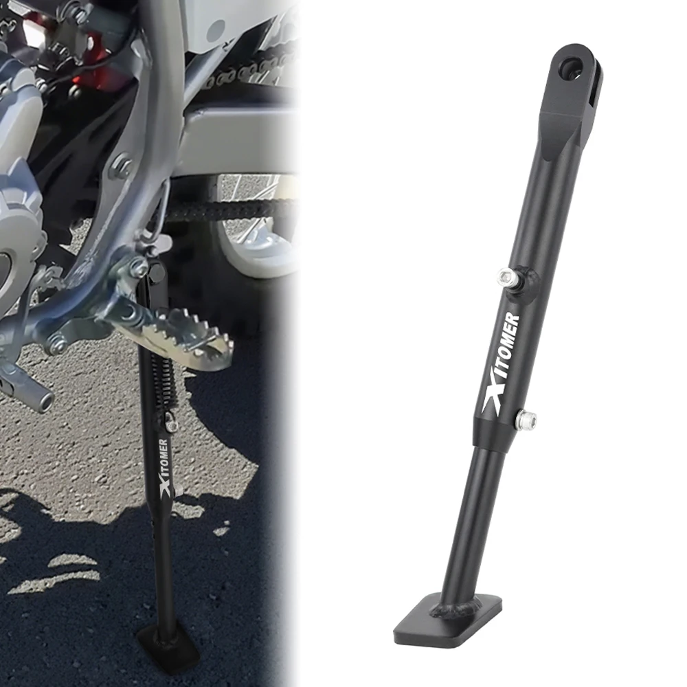 

Motorcycle Adjustable Kickstand For Honda CRF230F CRF 230F 2006-2019 Aluminum Sidestand Parking Foot Side Support Stand Holder
