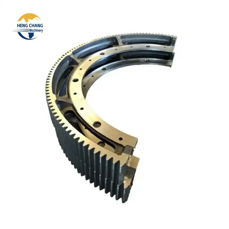 Large Size High Precision Rotary Dryer Ring Spur Ball Mill Girth Gear Wheel
