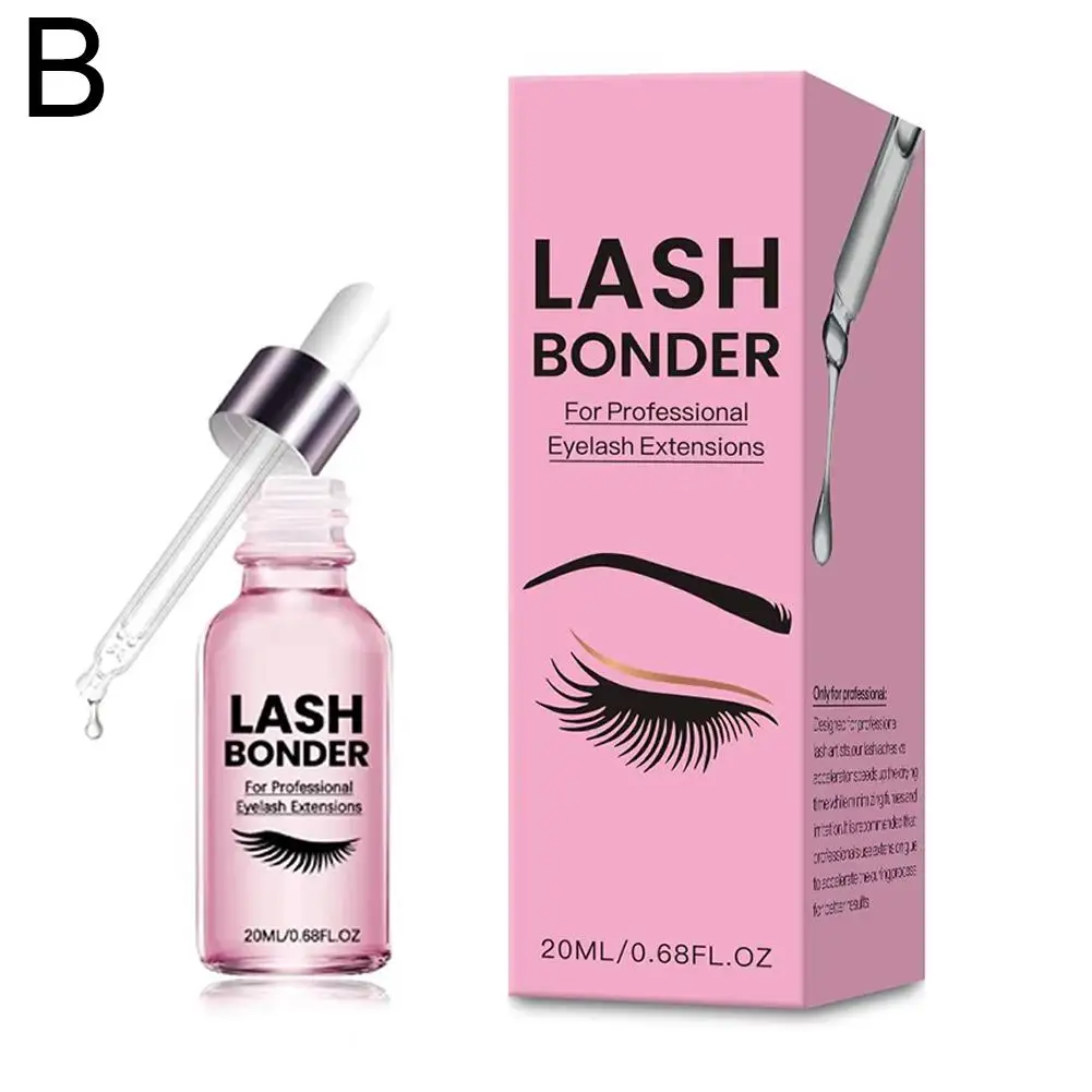 20ML Lashes Bonding Black Glue Individual No Allergy Eyelash Lasting Long Fast Extensions Adhesive Dry Glue False Eyelashes X4T3