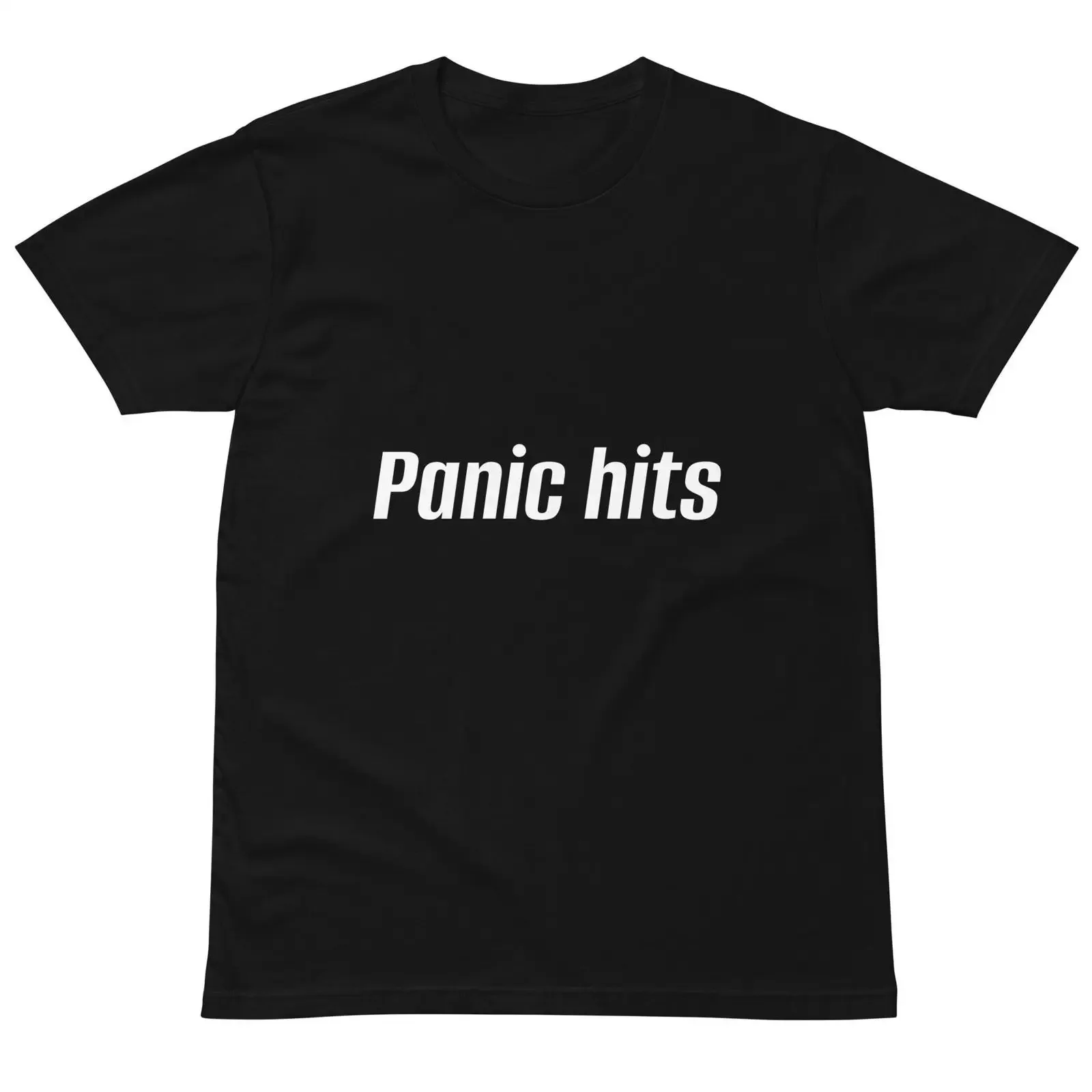 Panic Hits T Shirt Disorder Awareness Mental Health Support Anxiety Calming Reminder  vintage Washed Casual Unisex