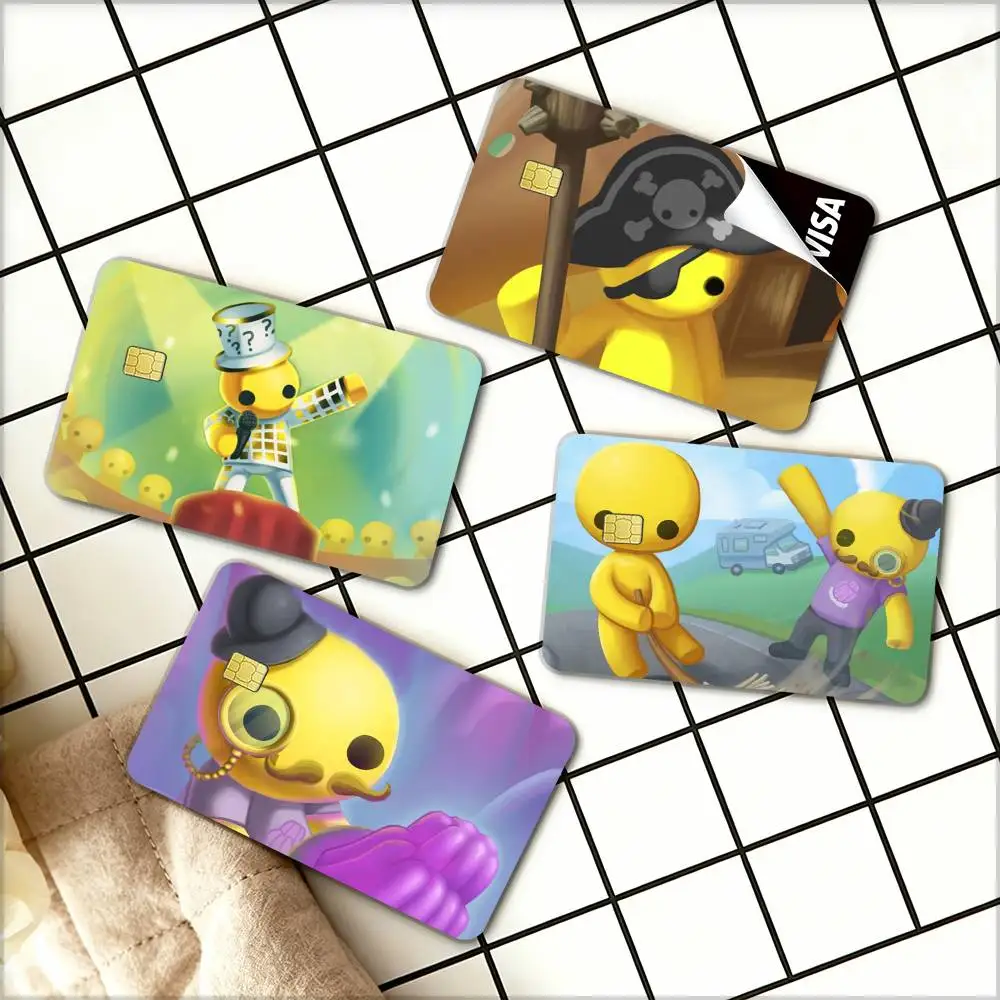 

Game W-Wobbly L-Life Waterproof Film Skin Cover Credit Card Stickers Debit Front Bank Bus Pass