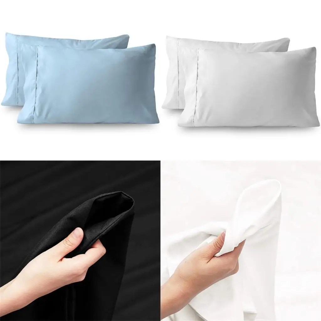 

2pack щетки простые наволочки с морщинами и пятнами