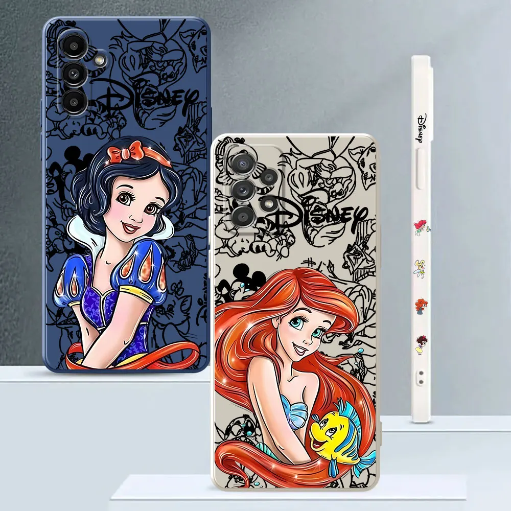 Phone Case for Samsung Galaxy S9 Note 20 Ultra S10 S8 Note 10 Plus 9 S10 Bumper Soft Silicone Cover Disney Princess Jasmine