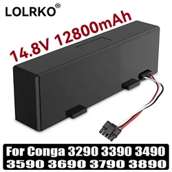 Original Rechargeable battery For Conga 3290 3390 3490 3590 3690 3790 3890 Sweeping Mopping Robot 14.8V 12800mAh Vacuum Cleaner