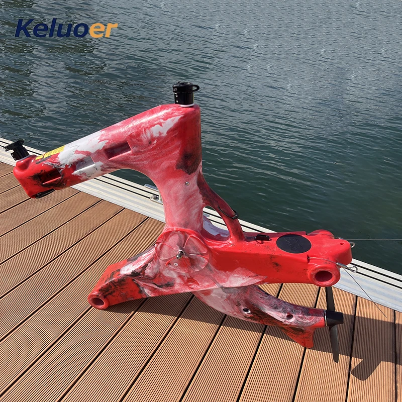 Factory Price Customized Sea Water Bike Frame Aluminum Water Pedal Bike Frame