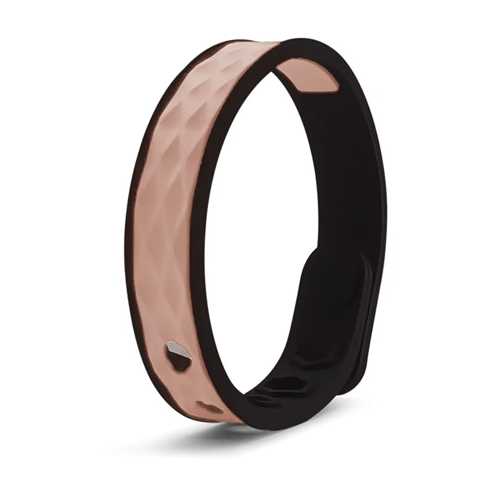 Fashion Silicone Anti Static Bracelet Adjustable Rhombic Negative Ion Wristband Waterproof Wireless Anti-Static Bracelet Home
