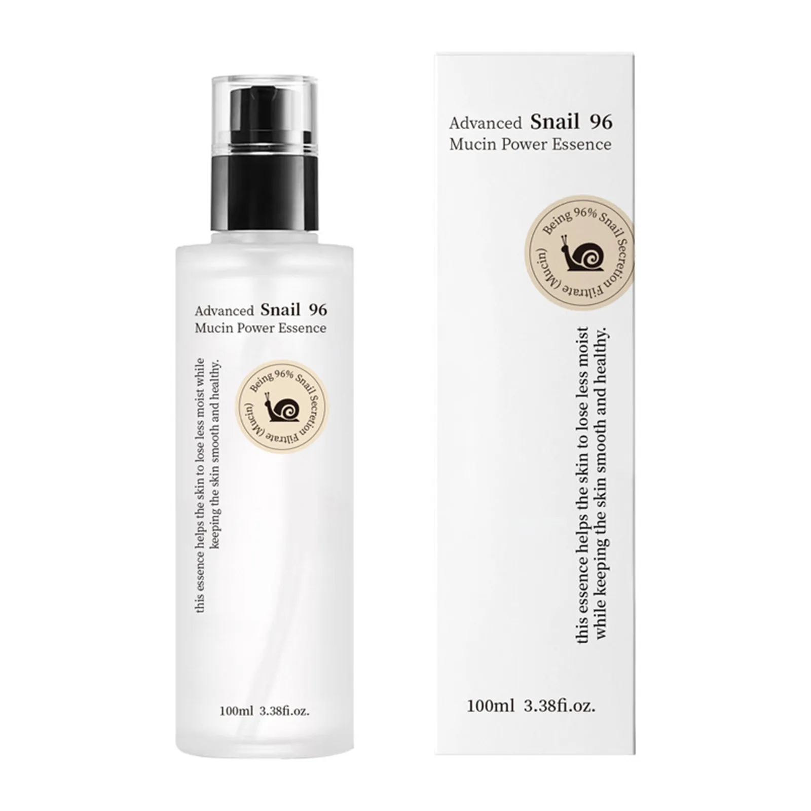 Advanced Snails Mucin 96% Power Repairing Concentrate,Snails Mucin Serum,Snails Mucin Serum Snails Secretion Filtrate,100ml