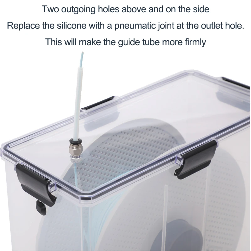 Universal 3D Printer Filament Dry Box Hot Air Drying Moisture Resistant Filament Storage Holder Printing Consumables Storage Box