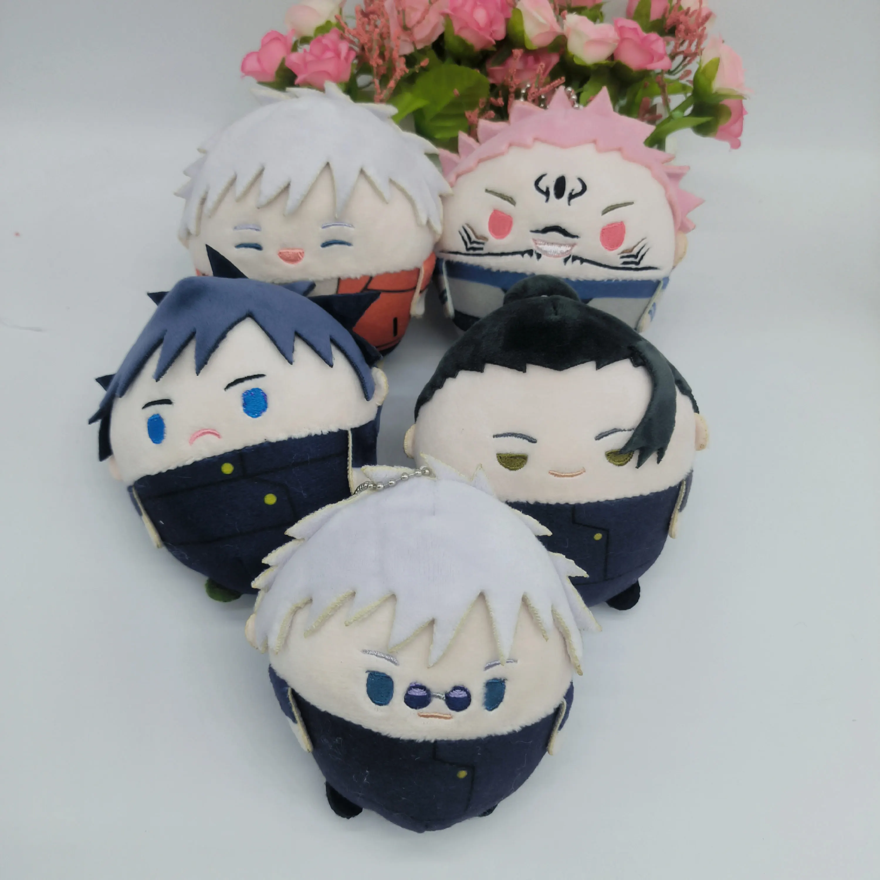 Anime Jujutsu Kaisen Push Doll Mahito Satoru Gojo Itadori Yuji Fushiguro Megumi Geto Suguru Nanami Kento Stuffed Toys （10cm）